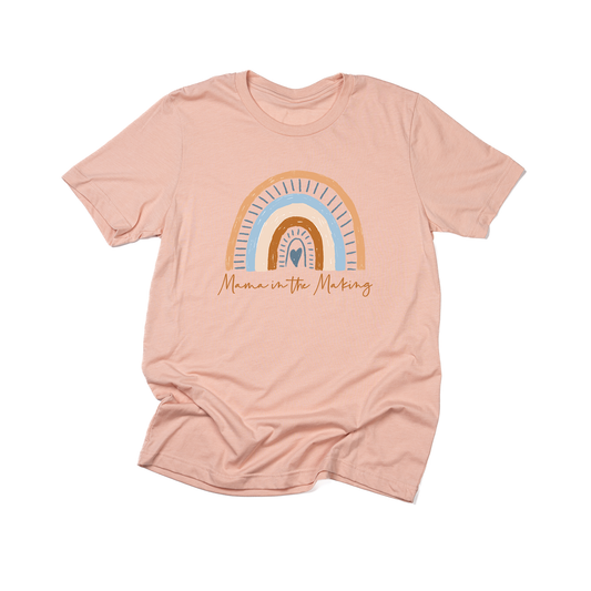 Mama in the Making (Across Front) - Tee (Peach)