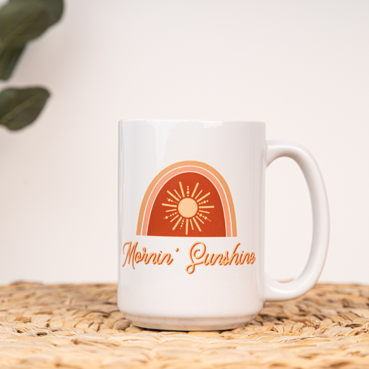 Mornin' Sunshine - Coffee Mug (White)