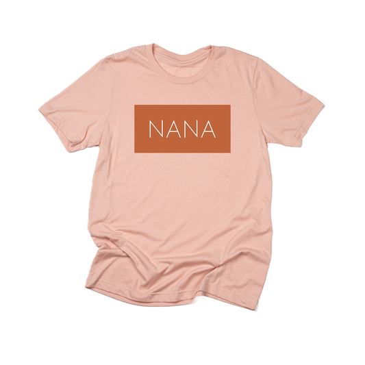 Nana (Boxed Collection, Rust Box/White Text) - Tee (Peach)
