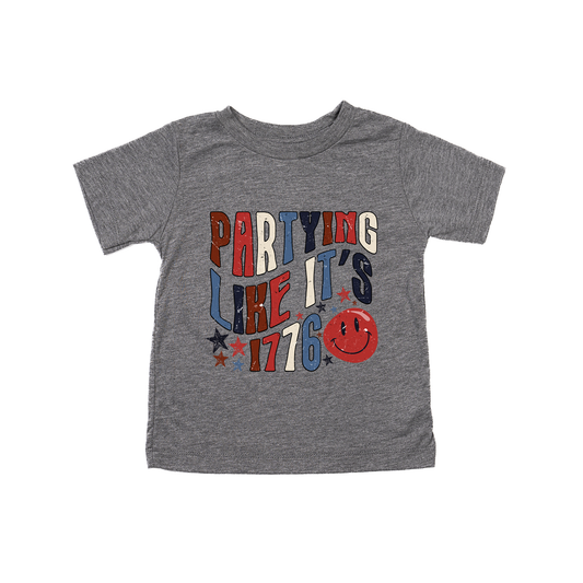 Partying like its 1776 - Kids Tee (Gray)