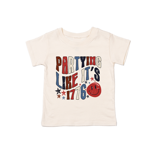 Partying like its 1776 - Kids Tee (Natural)