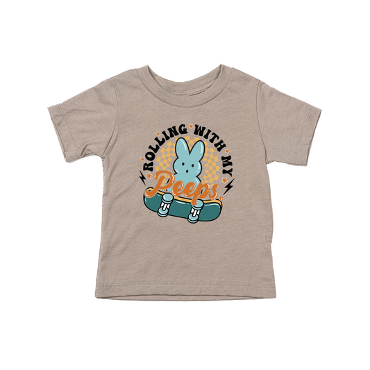 Rolling With My Peeps - Kids Tee (Pale Moss)