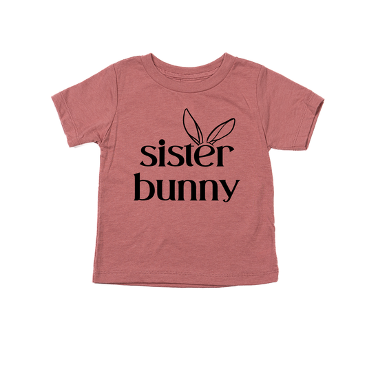 Sister Bunny - Kids Tee (Mauve)