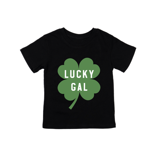 Lucky Gal (St. Patrick's) - Kids Tee (Black)