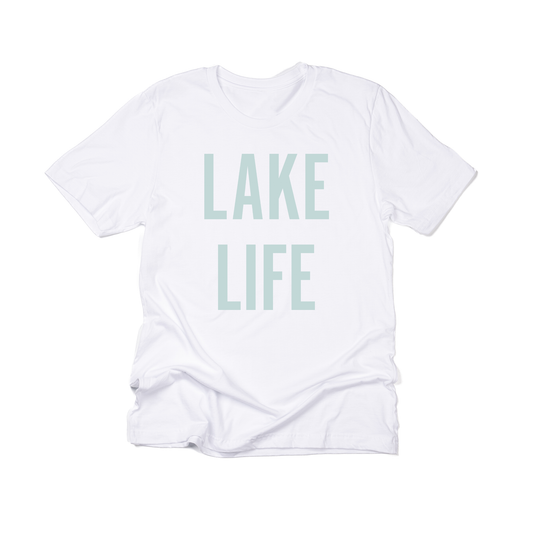 Lake Life (Sky) - Tee (White)