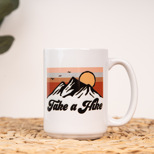 Take A Hike - Coffee Mug (White)