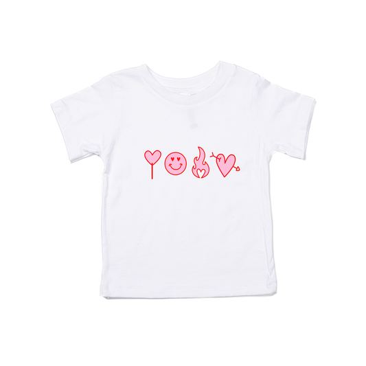 V-Day Things - Kids Tee (White)