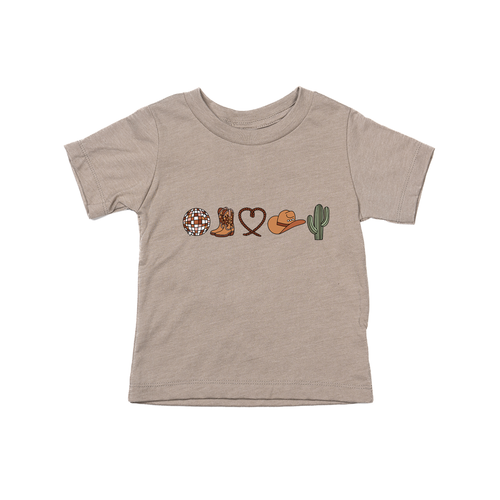 Western Love - Kids Tee (Pale Moss)