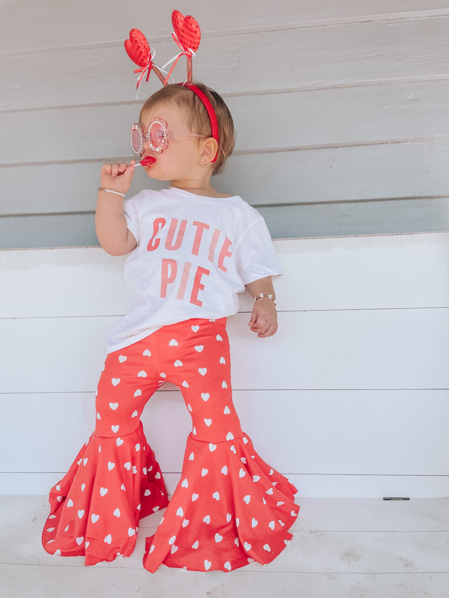 Cutie Pie - Kids Tee (White)