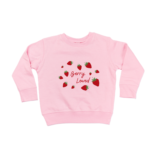 Berry Loved - Kids Sweatshirt (Pink)