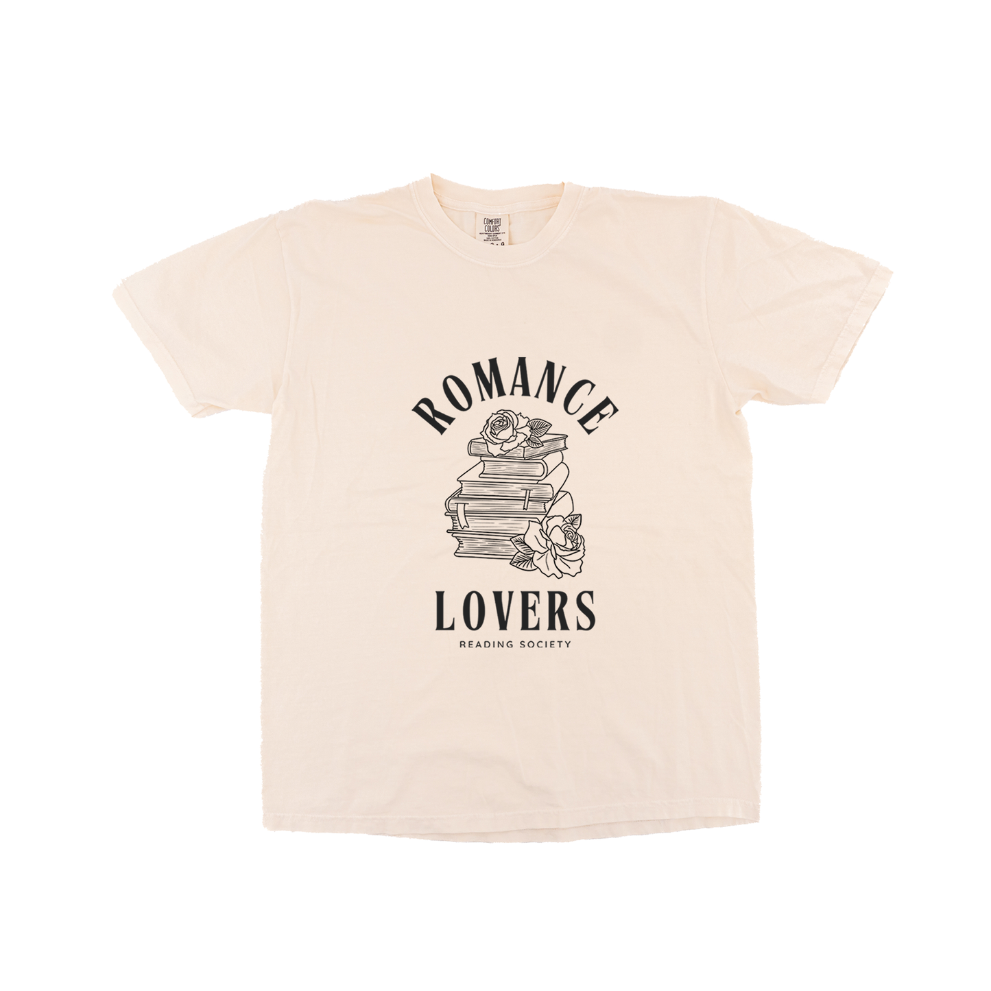 Romance Lovers Reading Society - Tee (Vintage Natural, Short Sleeve)