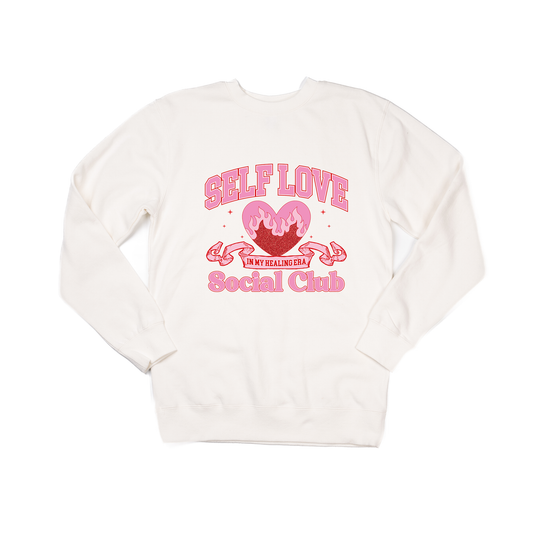 Self Love Social Club (In My Healing Era) - Sweatshirt (Creme)