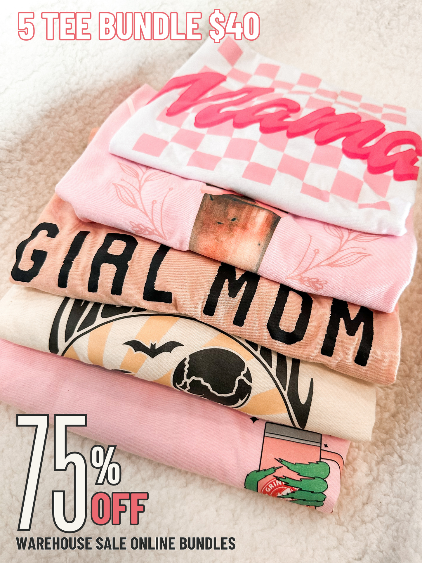 WOMENS 5 TEE BUNDLE