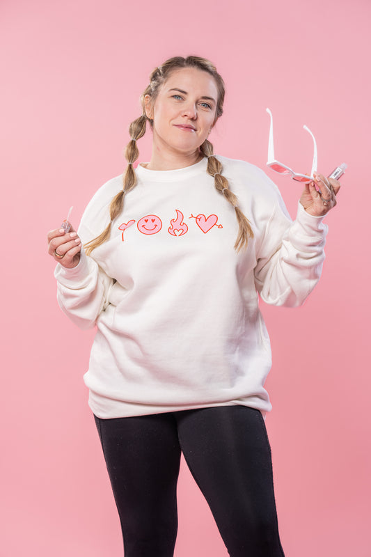 V-Day Things - Sweatshirt (Creme)