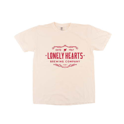 Lonely Hearts Brewing Co. - Tee (Vintage Natural, Short Sleeve)