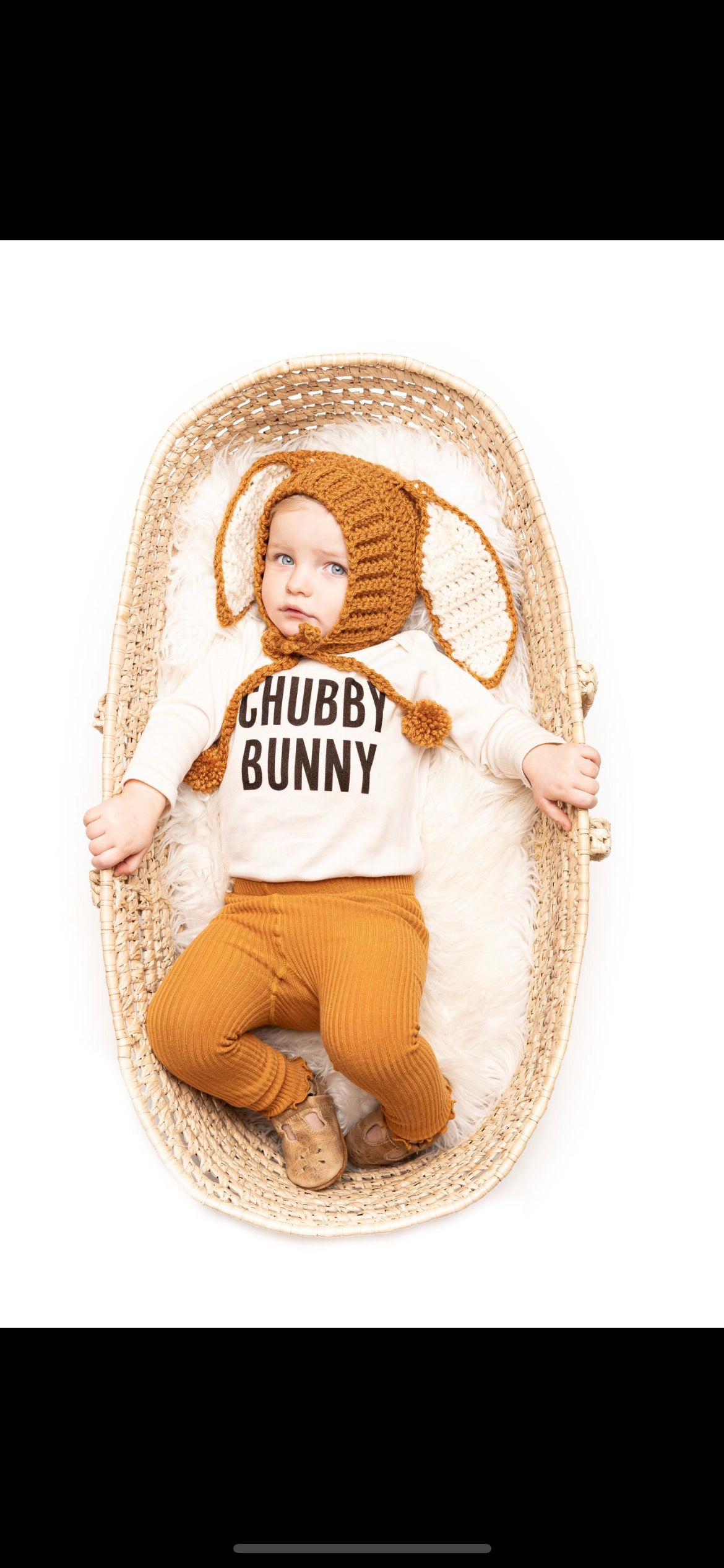 CHUBBY BUNNY - Bodysuit (Natural, Long Sleeve)