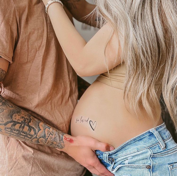Pregnancy Milestone Tattoos