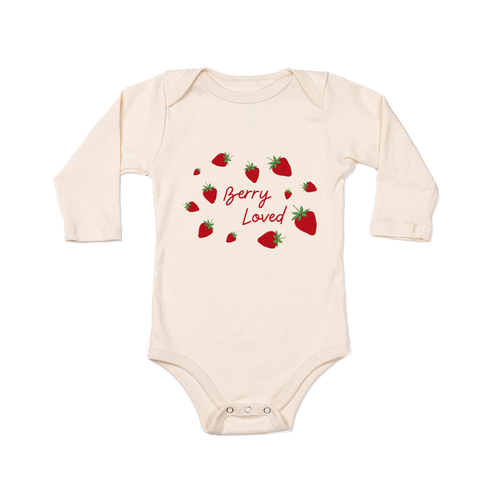 Berry Loved - Bodysuit (Natural, Long Sleeve)