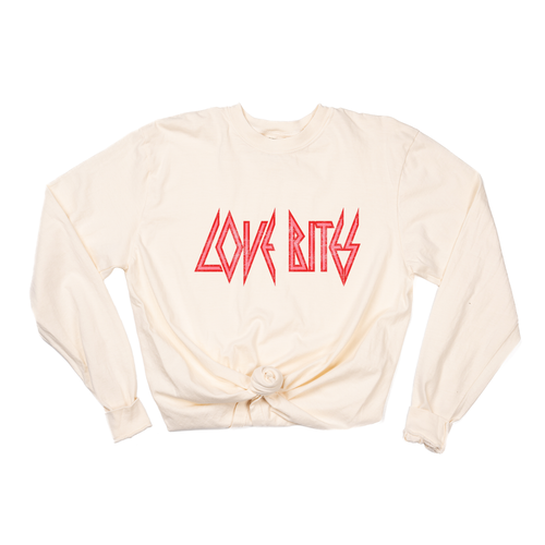 Love Bites (Band Version) - Tee (Vintage Natural, Long Sleeve)