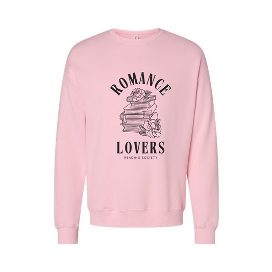 Romance Lovers Reading Society - Sweatshirt (Light Pink)