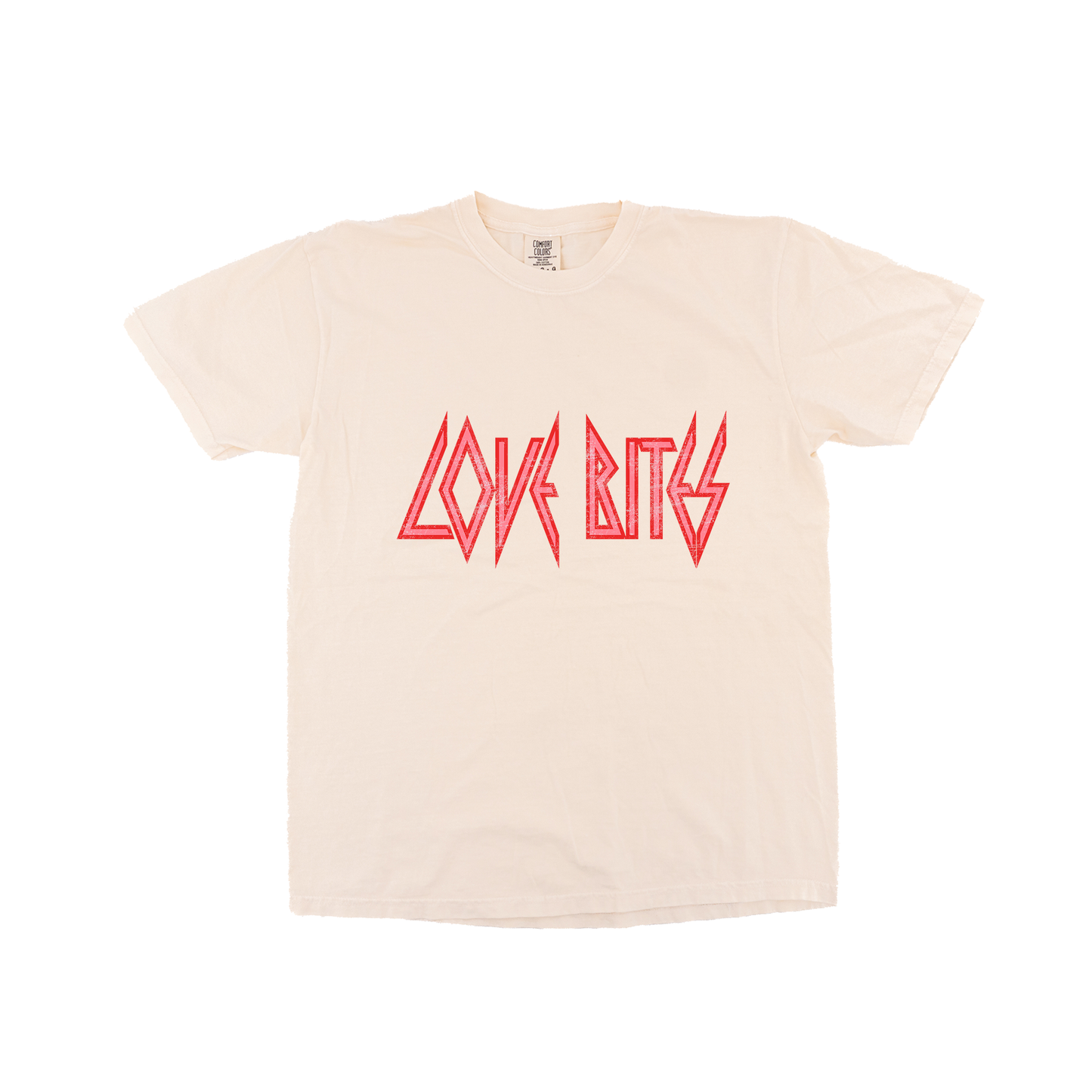 Love Bites (Band Version) - Tee (Vintage Natural, Short Sleeve)