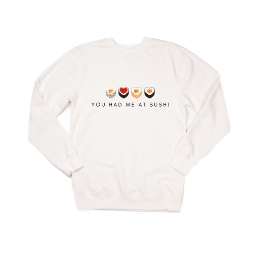 You Had Me At Sushi - Sweatshirt (Creme)