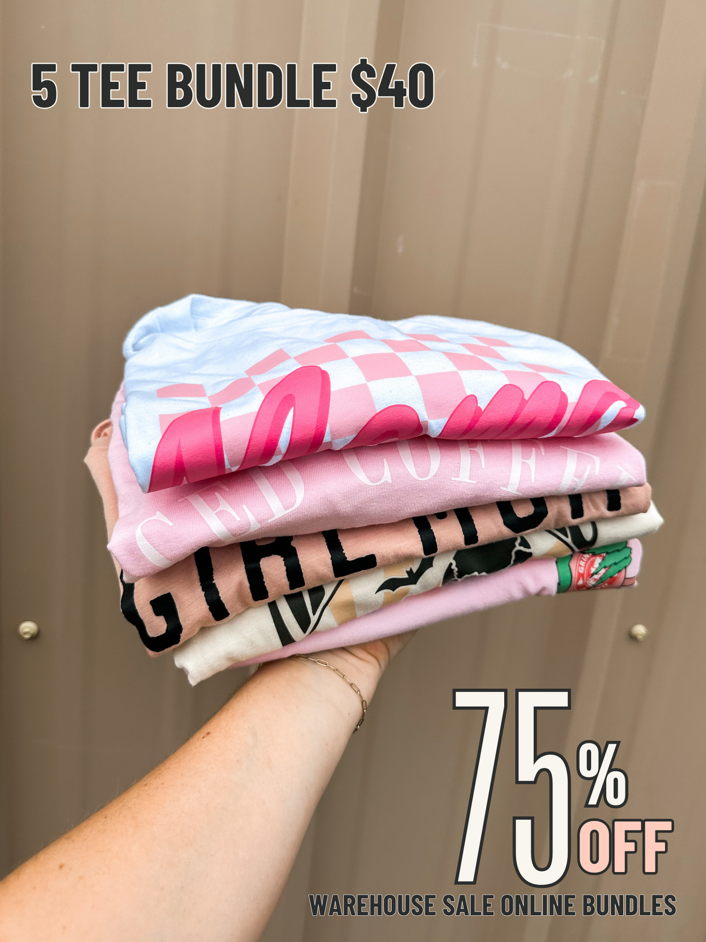 WOMENS 5 TEE BUNDLE