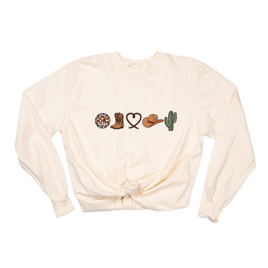 Western Love - Tee (Vintage Natural, Long Sleeve)