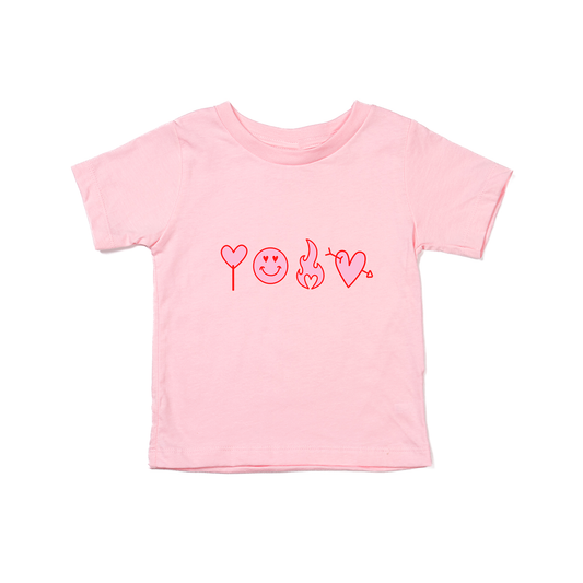 V-Day Things - Kids Tee (Pink)