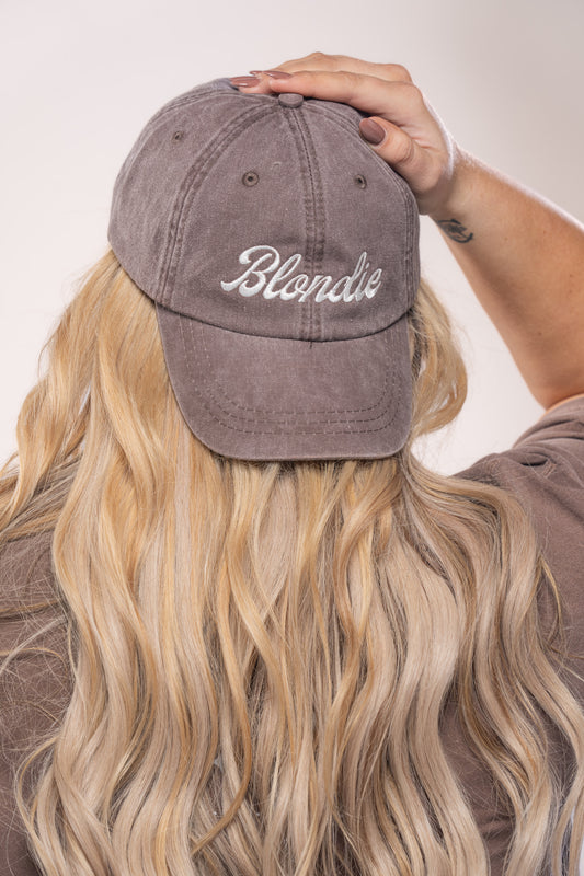 Blondie - Baseball Hat (Espresso)