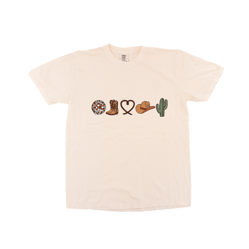 Western Love - Tee (Vintage Natural, Short Sleeve)