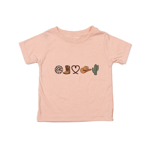 Western Love - Kids Tee (Peach)