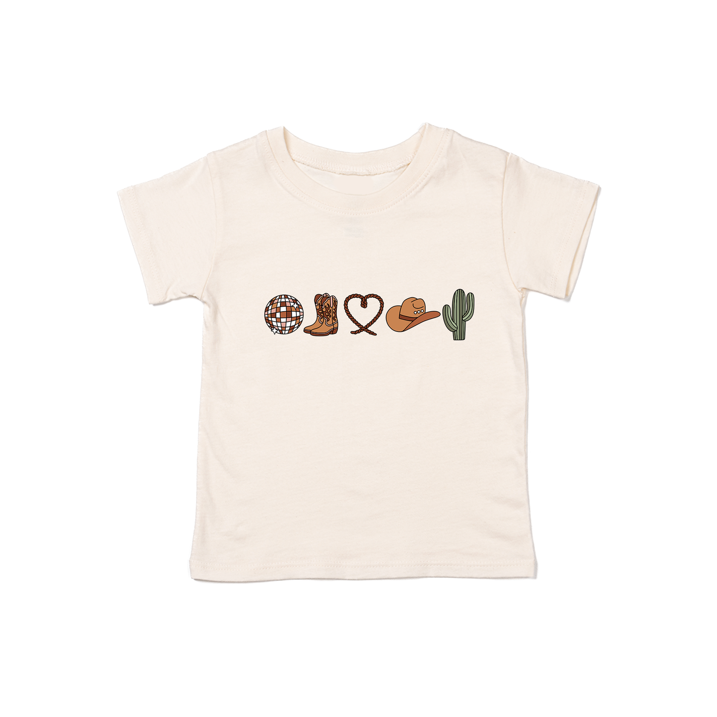 Western Love - Kids Tee (Natural)