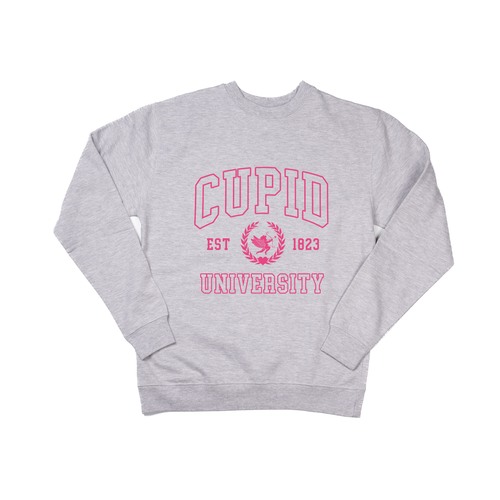Cupid University - Sweatshirt (Heather Gray)