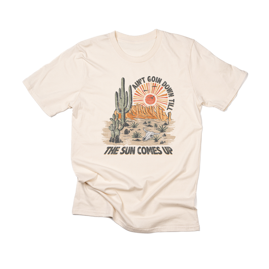 Aint Goin Down Till The Sun Comes Up - Tee (Vintage Natural, Short Sleeve)
