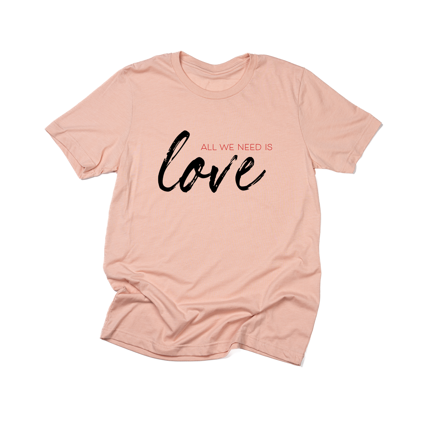 All We Need is Love - Tee (Peach)