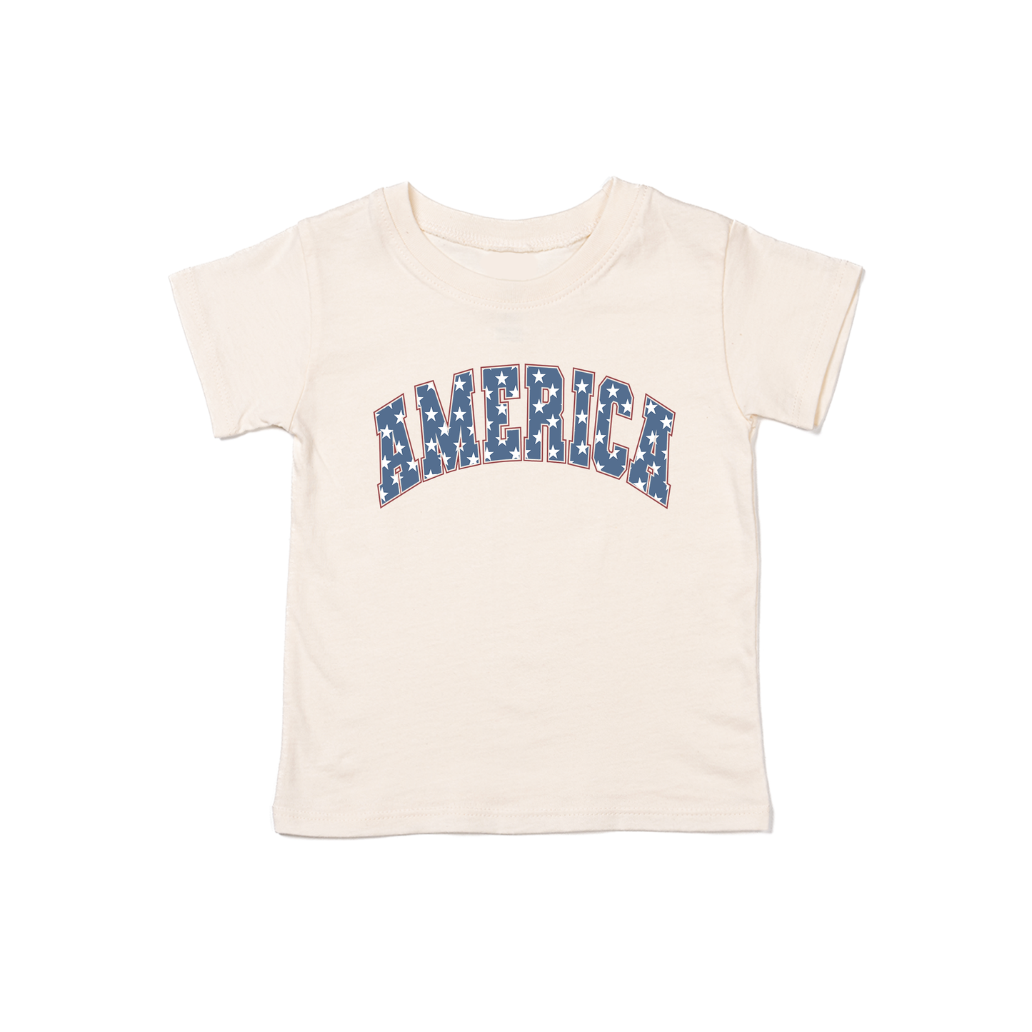 America (Stars) - Kids Tee (Natural)