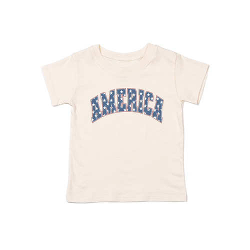 America (Stars) - Kids Tee (Natural)