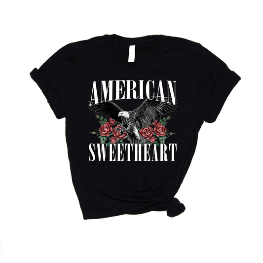 American Sweetheart (Graphic) - Tee (Black)