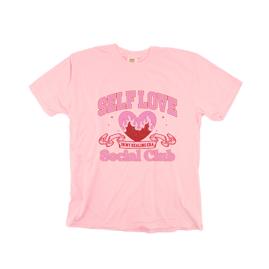 Self Love Social Club (In My Healing Era) - Tee (Pale Pink)