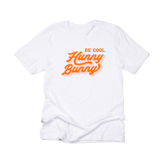 Be Cool Hunny Bunny - Tee (Vintage White, Short Sleeve)