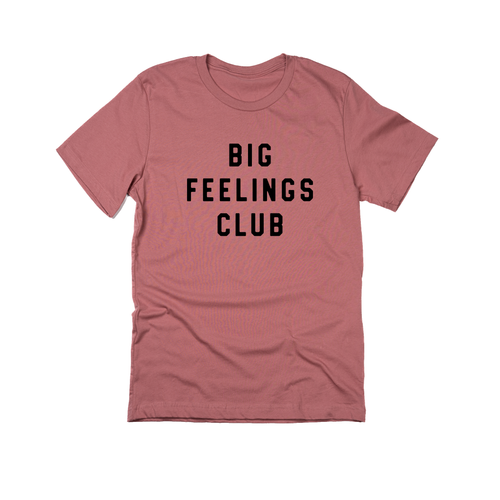 Big Feelings Club - Tee (Mauve)