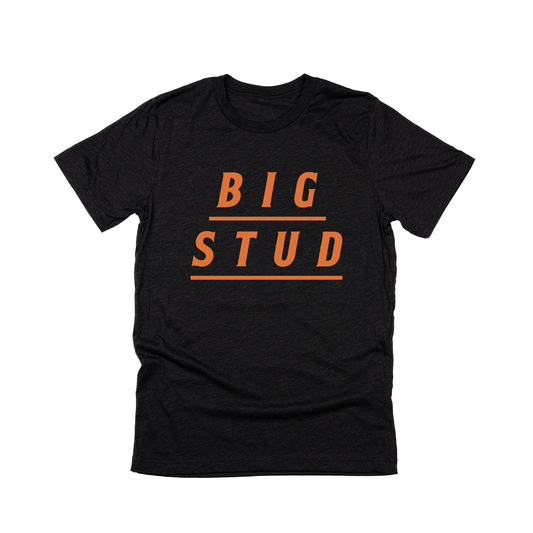 Big Stud (Across Front) - Tee (Charcoal Black)