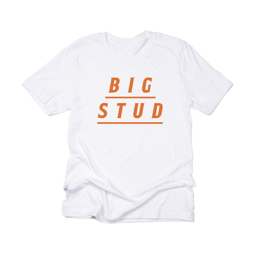 Big Stud (Across Front) - Tee (White)