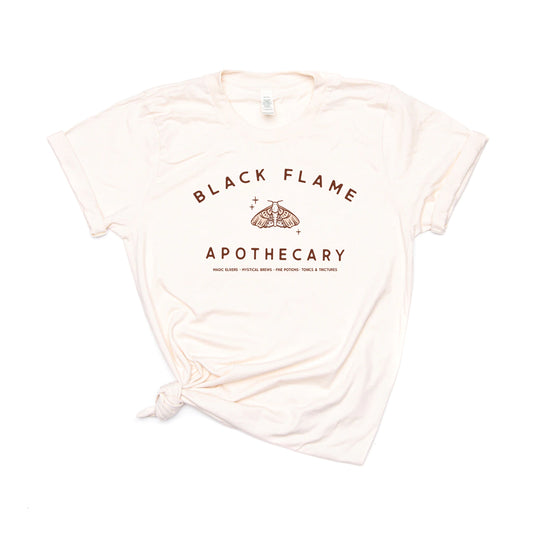 Black Flame Apothecary - Tee (Natural)