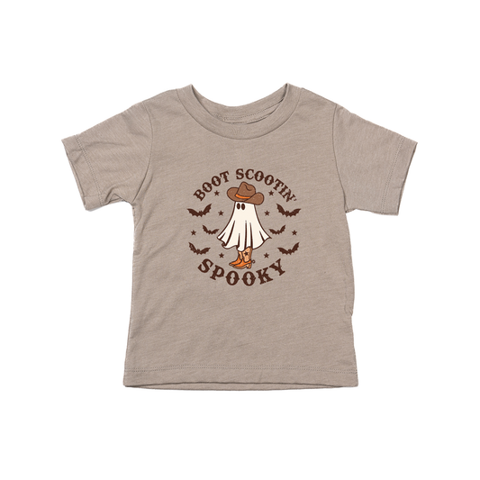 Boot Scootin' Spooky - Kids Tee (Pale Moss)