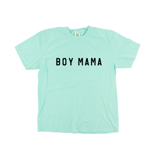 Boy Mama (Across Front, Black) - Tee (Bahama)