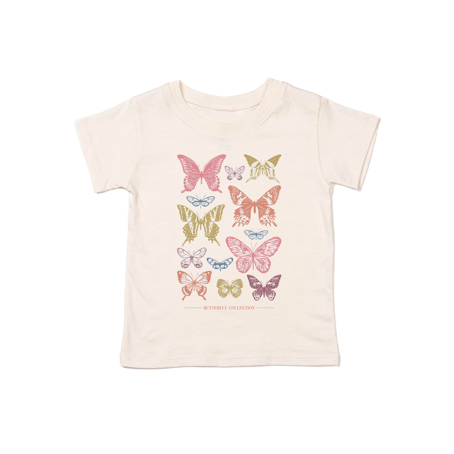 Butterfly Collection - Kids Tee (Natural)