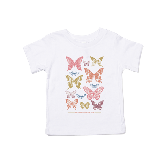 Butterfly Collection - Kids Tee (White)