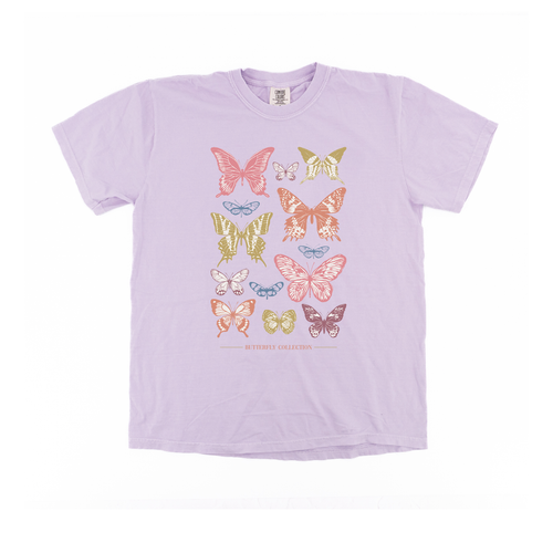 Butterfly Collection - Tee (Pale Purple)